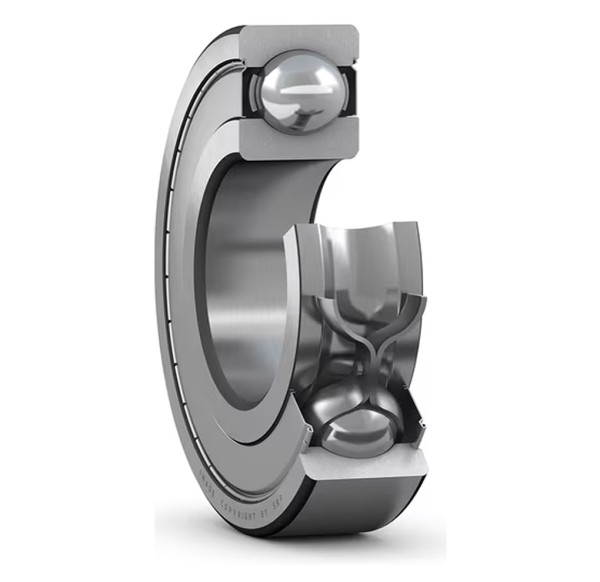 Vòng Bi Cầu Rãnh Sâu SKF 6205-2Z/AEM/GJN (25x52x15) Nắp Chắn Thép (Hai Bên)
