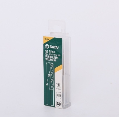 Bộ 10 Mũi Khoan Chuôi Tròn 2.5 mm SATA 52125 A