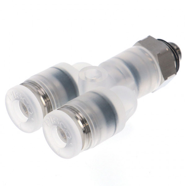 Đầu Nối Nhanh Khí Nén Dạng Chữ Y Ren Ngoài Pisco PPX4-M3SUS