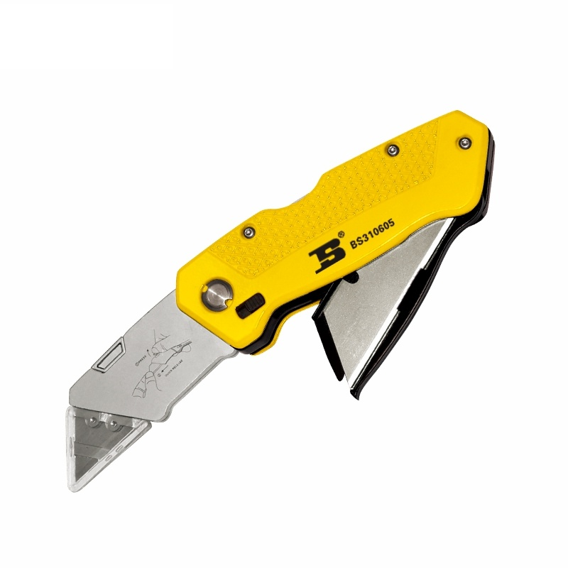 Dao Rọc Giấy Gấp Gọn Lưỡi SK5 165 mm Bosi BS310605