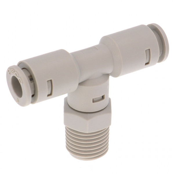 Đầu Nối Nhanh Khí Nén Dạng Chữ T Ren Ngoài Pisco APB6-02-N-C