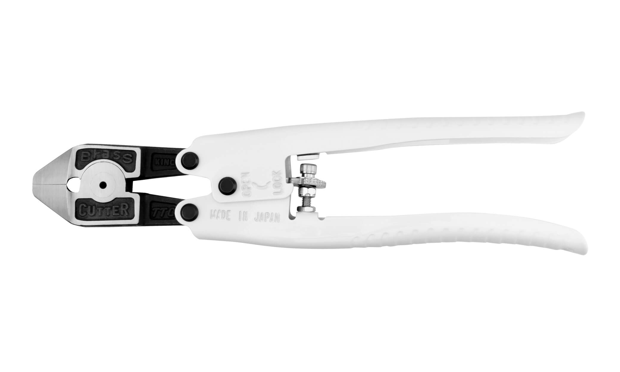 Kìm Cộng Lực Cắt Đồng Thau (Lưỡi Cong) 230mm Tsunoda PC-1300