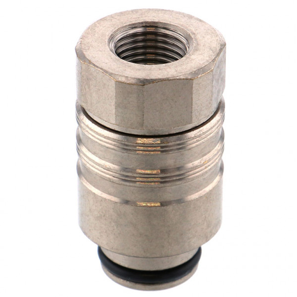 Thân Đầu Ngạnh Nối Ống Dẫn Điều Khiển Nhiệt Độ Khuôn Đúc Dạng Thẳng Ren Trong Pisco AKC10-01FP