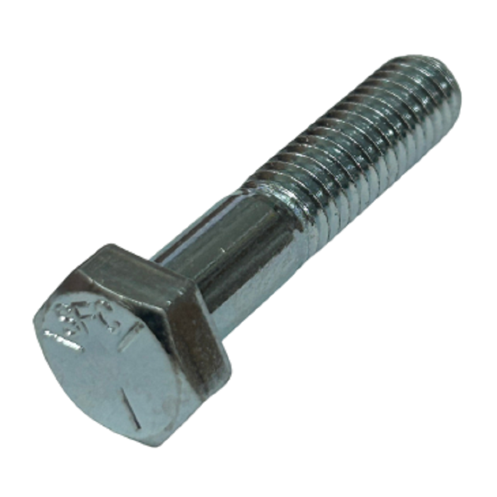 Bulong Mạ Kẽm Trắng Cr3+ GR 5 UNC 5/8-11 x 3.1/2 Ren Lửng