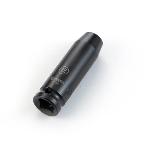 Đầu Tuýp Dài Lục Giác Đen 1/2" 14 mm SATA 34407