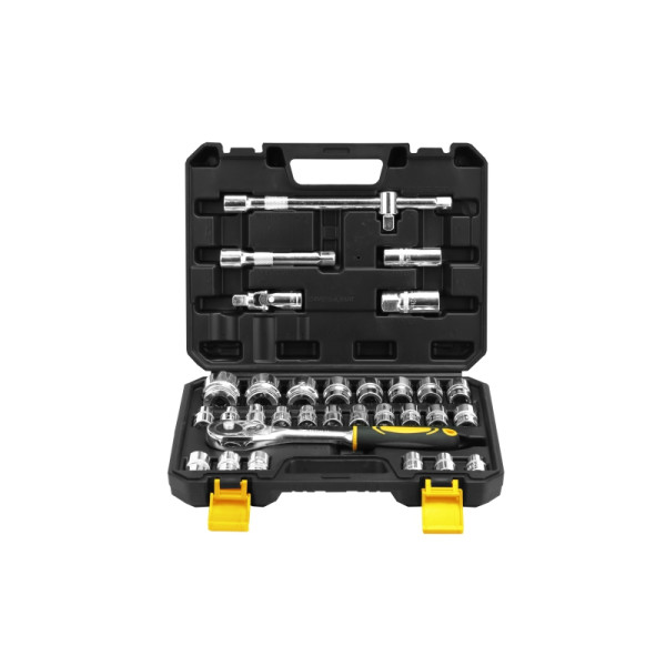 Bộ Tuýp 1/2 Inch 32 Chi Tiết Hệ Mét Mẫu Mới Bosi BS512032