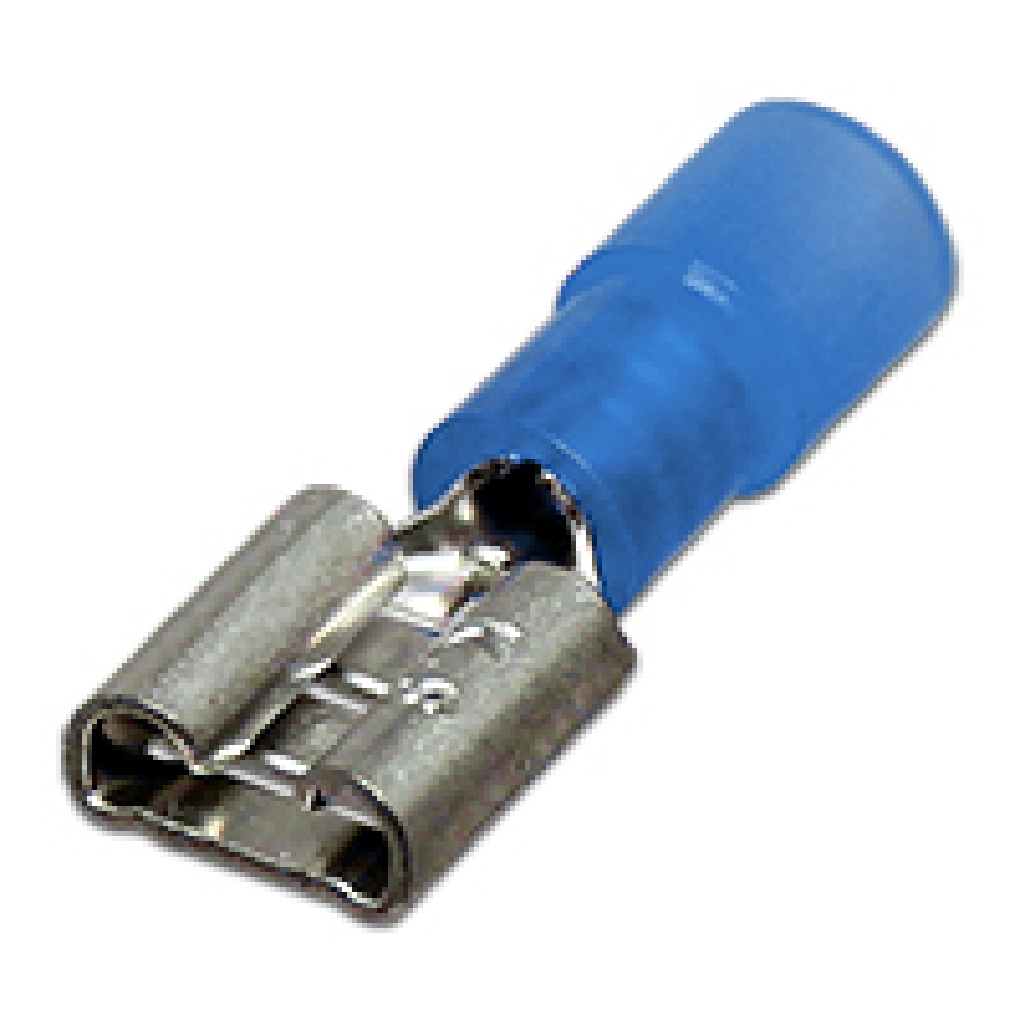 Đầu Cosse Ghim Cái Cách Điện 1.5-2.5 mm2 KST Màu Xanh Dương FDNY2-250
