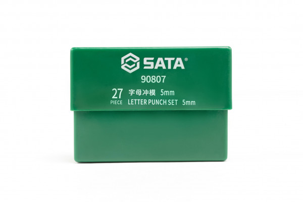 Bộ Đục Chữ 27 Chữ 6 mm SATA 90808