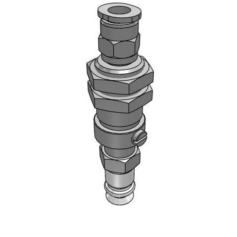 Bộ Nấm Hút Chân Không Và Giá Đỡ, Silicone, O.D 10 mm, Pisco VPC10-6BS-6J