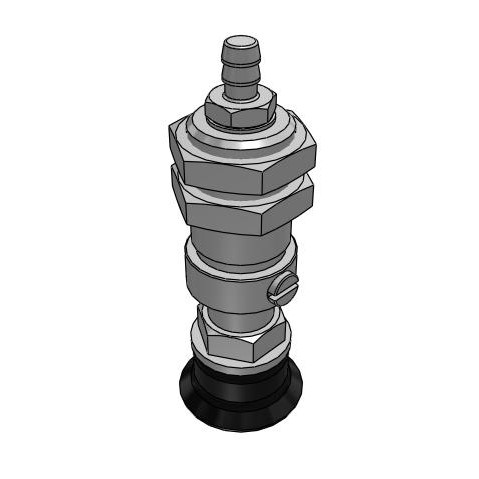 Bộ Nấm Hút Chân Không Và Giá Đỡ, Cao Su Nitrile Chịu Dầu,  O.D 20 mm, Pisco VPC20-6KNH-6B
