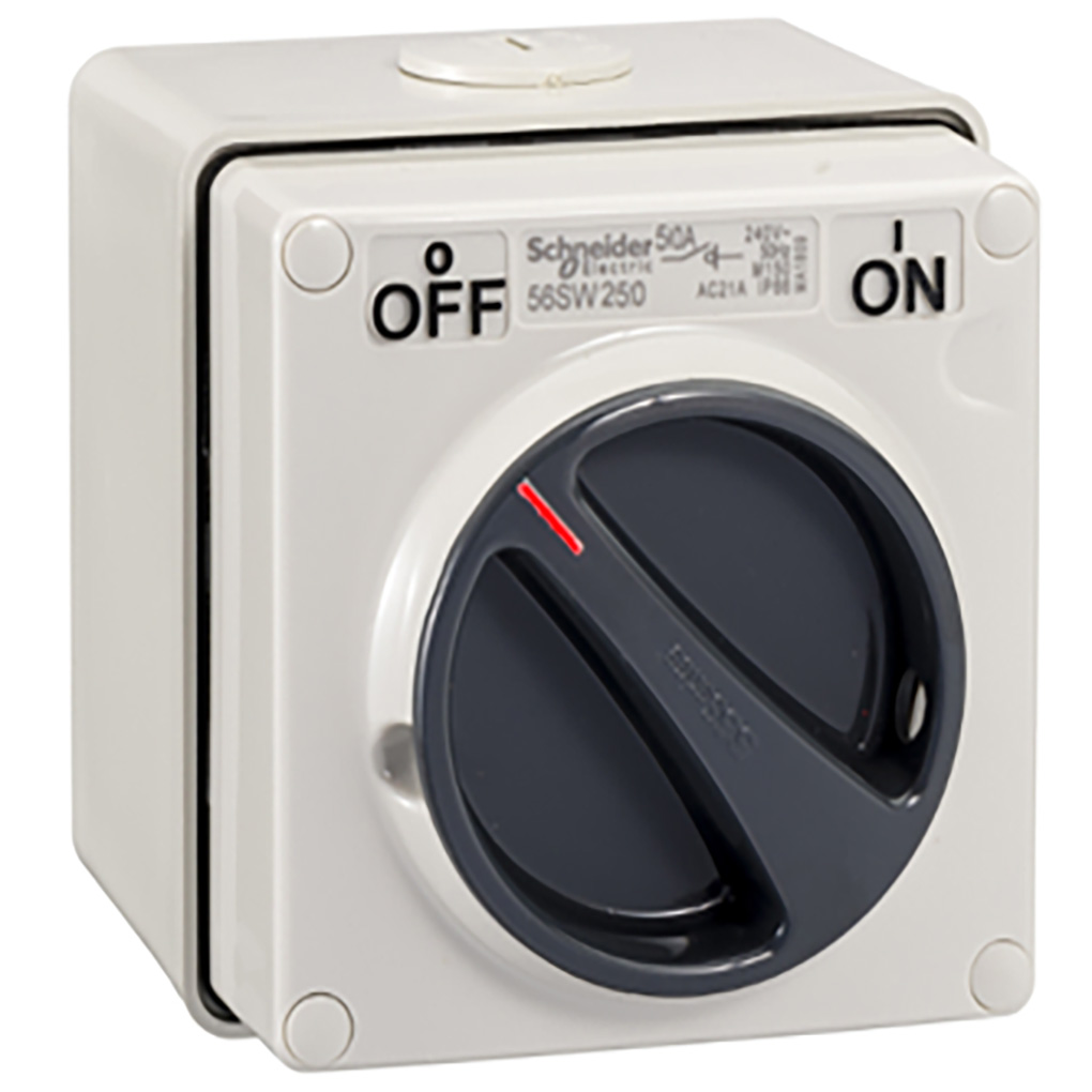 Công tắc Schneider 32A-500V-2P-IP66