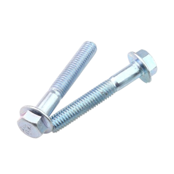 Bulong Đầu Bông Thép Mạ Kẽm 8.8 DIN6921 M10x80 Ren Lửng (Không Khía)