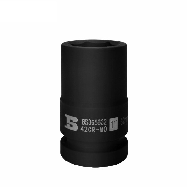 Đầu Tuýp Đen Khí Nén Lục Giác 1 Inch 65 mm Bosi BS365665