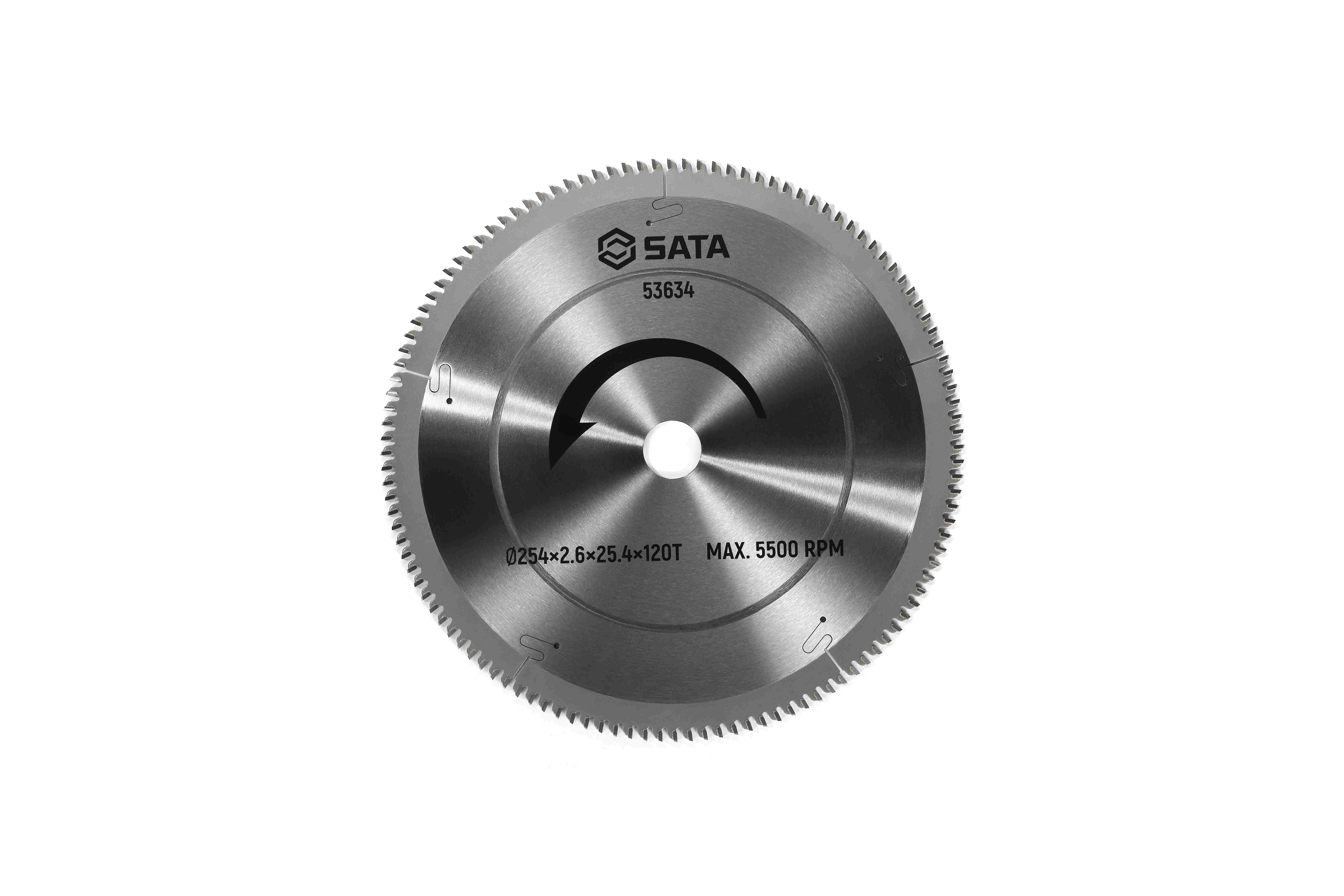 Lưỡi Cưa Nhôm Ø254×2.6×25.4×120T SATA 53634