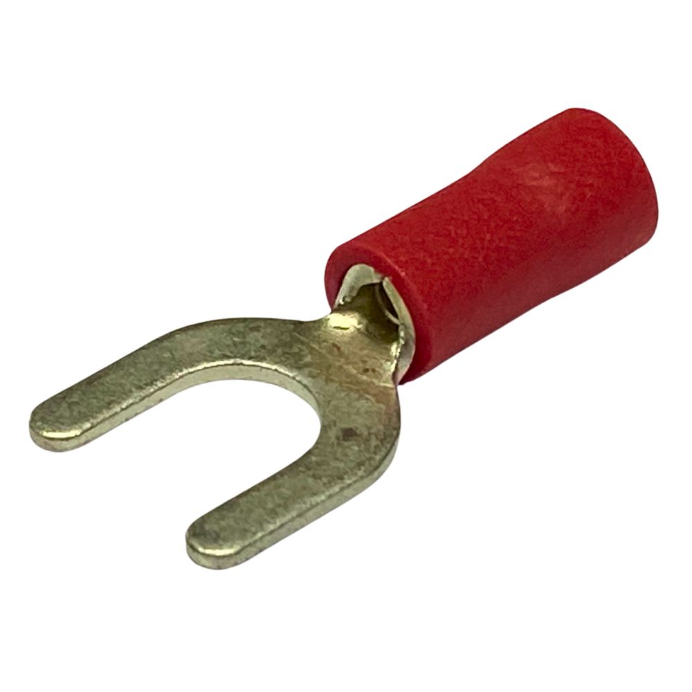 Đầu Cosse Chĩa Chữ Y Cách Điện Màu Đỏ KST 1 mm2 SVL1-5