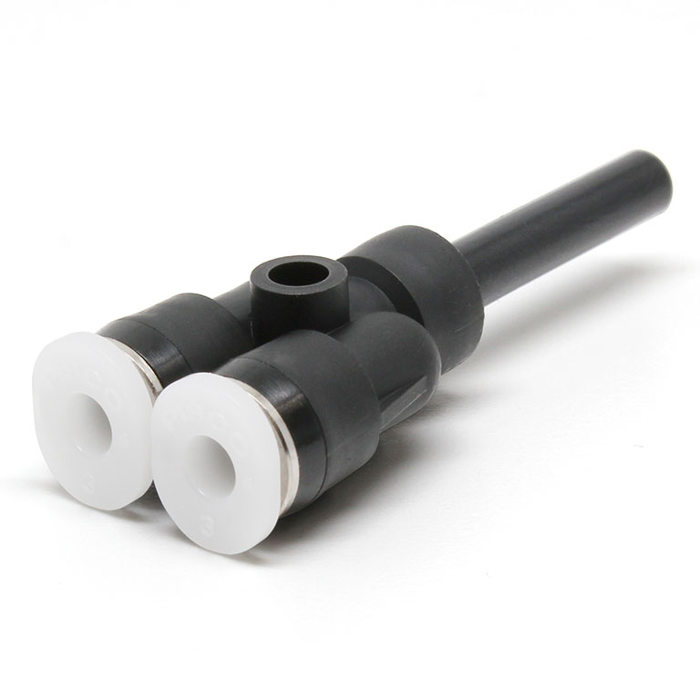 Đầu Nối Nhanh Khí Nén Giữa Ống Khí Và Fitting Dạng Nối Giảm Chữ Y Pisco PWJ4-1/8M