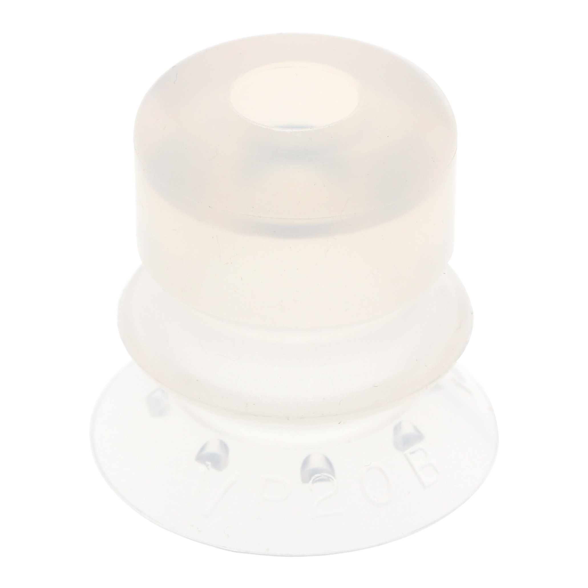 Đầu Nấm Hút Chân Không Dạng Lò Xo, Silicone, O.D 20 mm, Pisco VP20BS