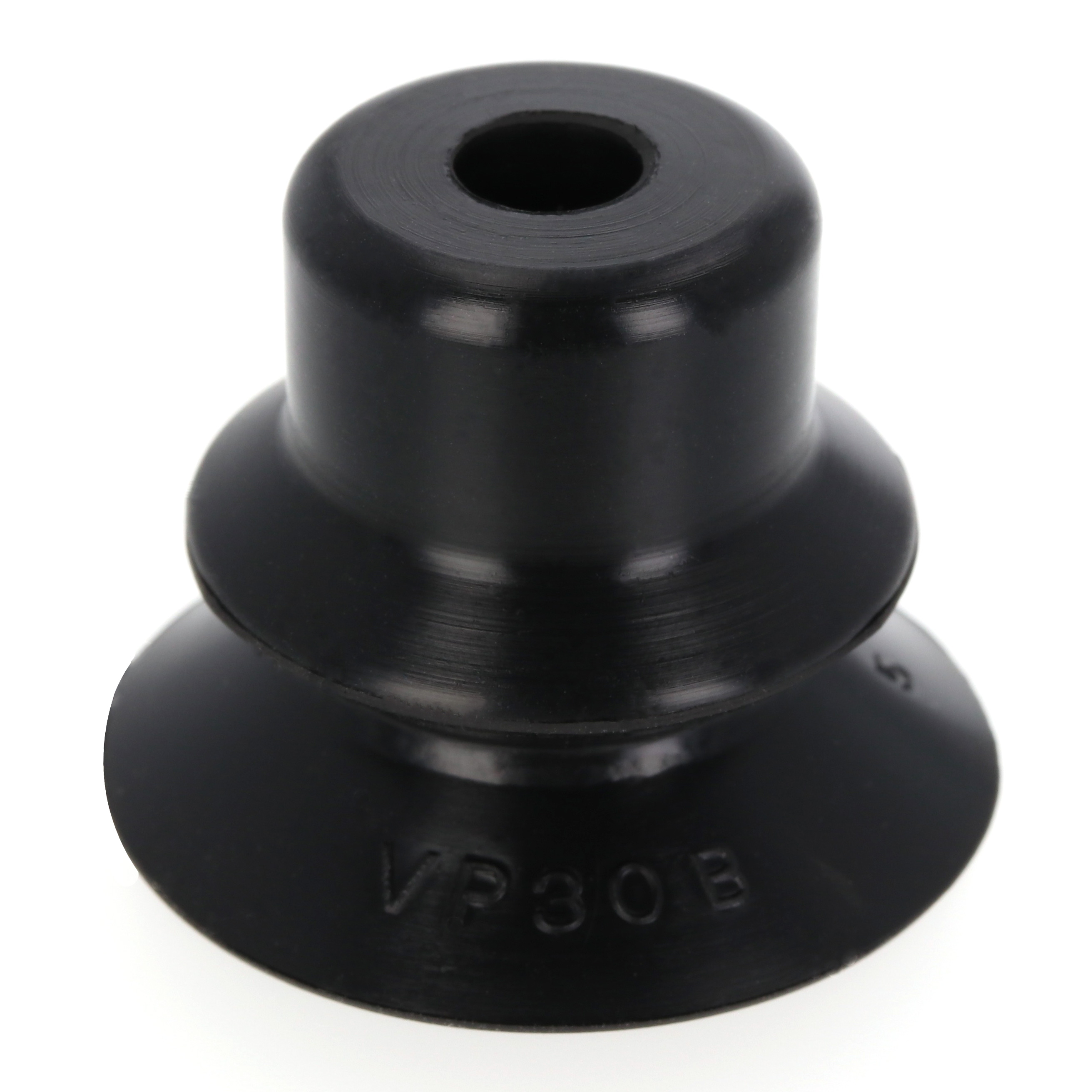 Đầu Nấm Hút Chân Không Dạng Lò Xo, Silicone Dẫn Điện, O.D 30 mm, Pisco VP30BSE