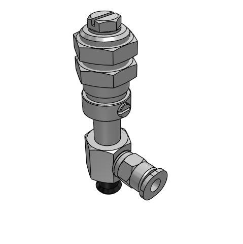 Bộ Nấm Hút Chân Không Và Giá Đỡ, Cao Su Nitrile (NBR), O.D 8 mm, Pisco VPD8-10RN-4J
