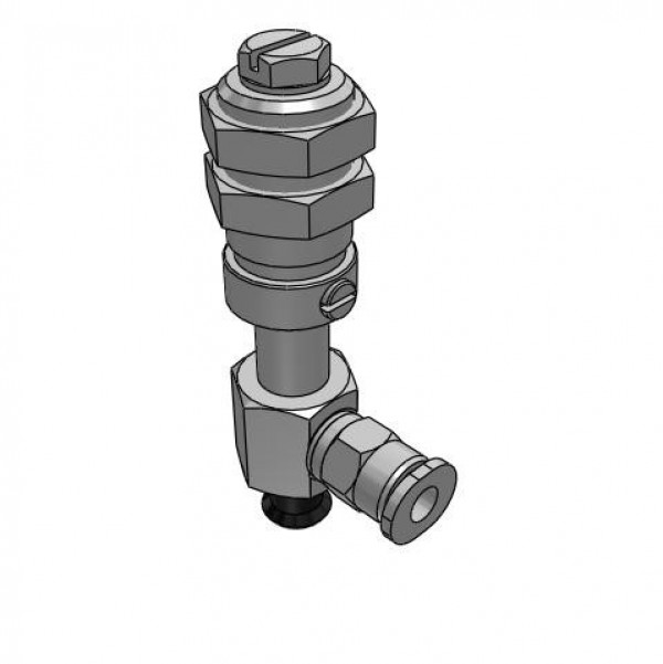Bộ Nấm Hút Chân Không Và Giá Đỡ, Cao Su Nitrile (NBR), O.D 8 mm, Pisco VPD8-10RN-4J
