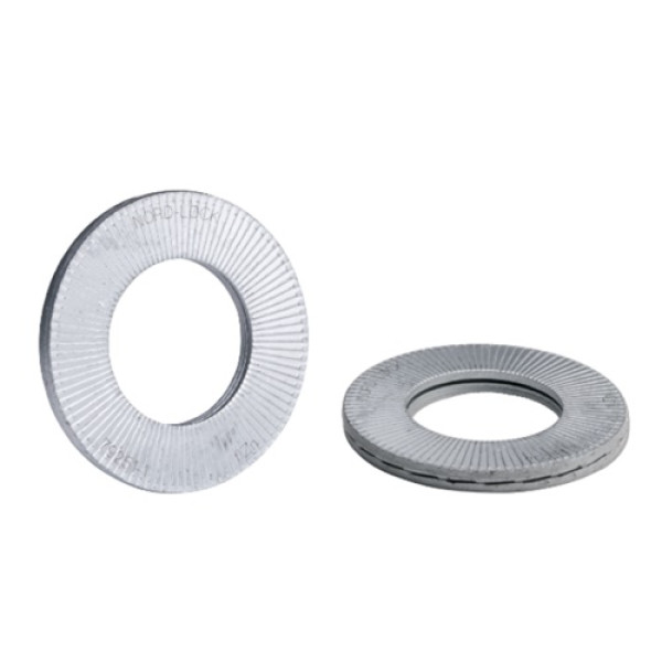 Lông Đền Nord-Lock Thép Mạ Zinc Flake Vành Rộng M20