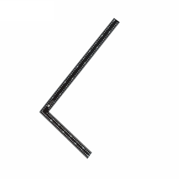 Thước Thợ Mộc Ke Chữ L Thép Đen 40x60 cm Bosi BS181360