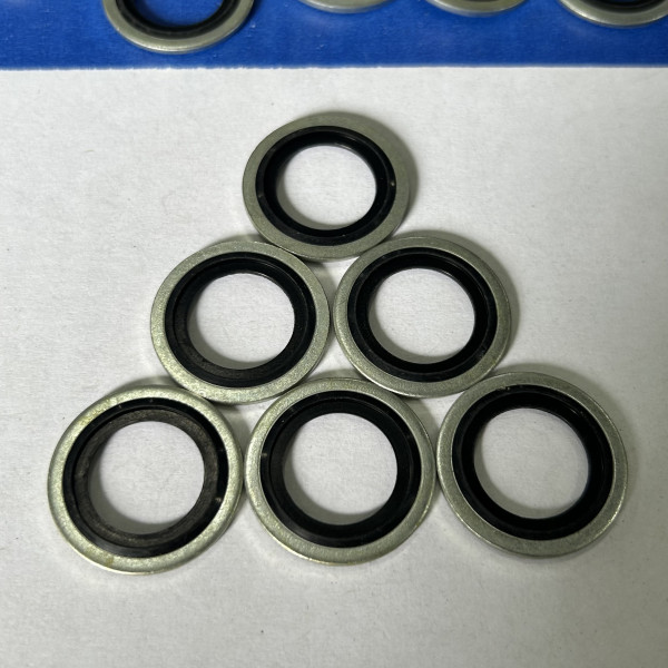 Lông Đền Dầu (Bonded Seal) Cao Su NBR D20 (ID20.7xOD28x1.5)
