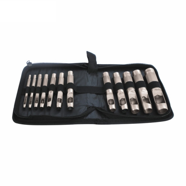 Bộ Đục Lỗ Gioăng 12 Chi Tiết 3-19 mm Bosi BS529012