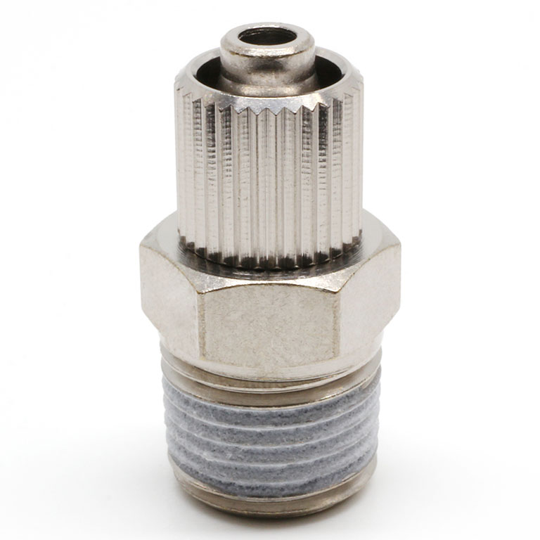 Đầu Ngạnh Nối Ống Có Đai Ốc Xiết Dạng Thẳng Thân Lục Giác Ren Ngoài Pisco LCN-0320-01-C