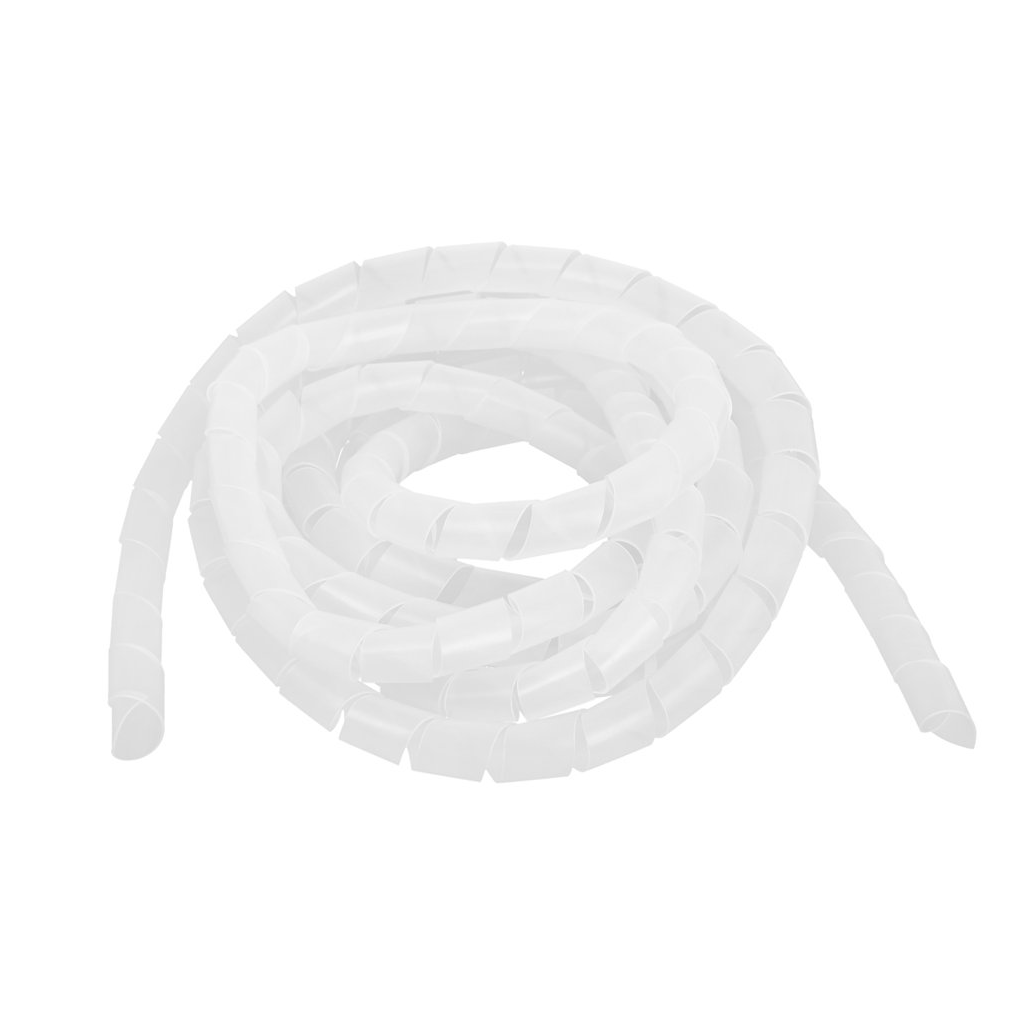 Dây Xoắn Màu Trắng KST Phi 19 mm SW-19 (10M/Bịch)