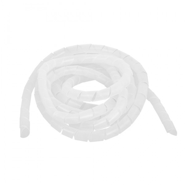 Dây Xoắn Màu Trắng KST Phi 6 mm SW-6 (10M/Bịch)