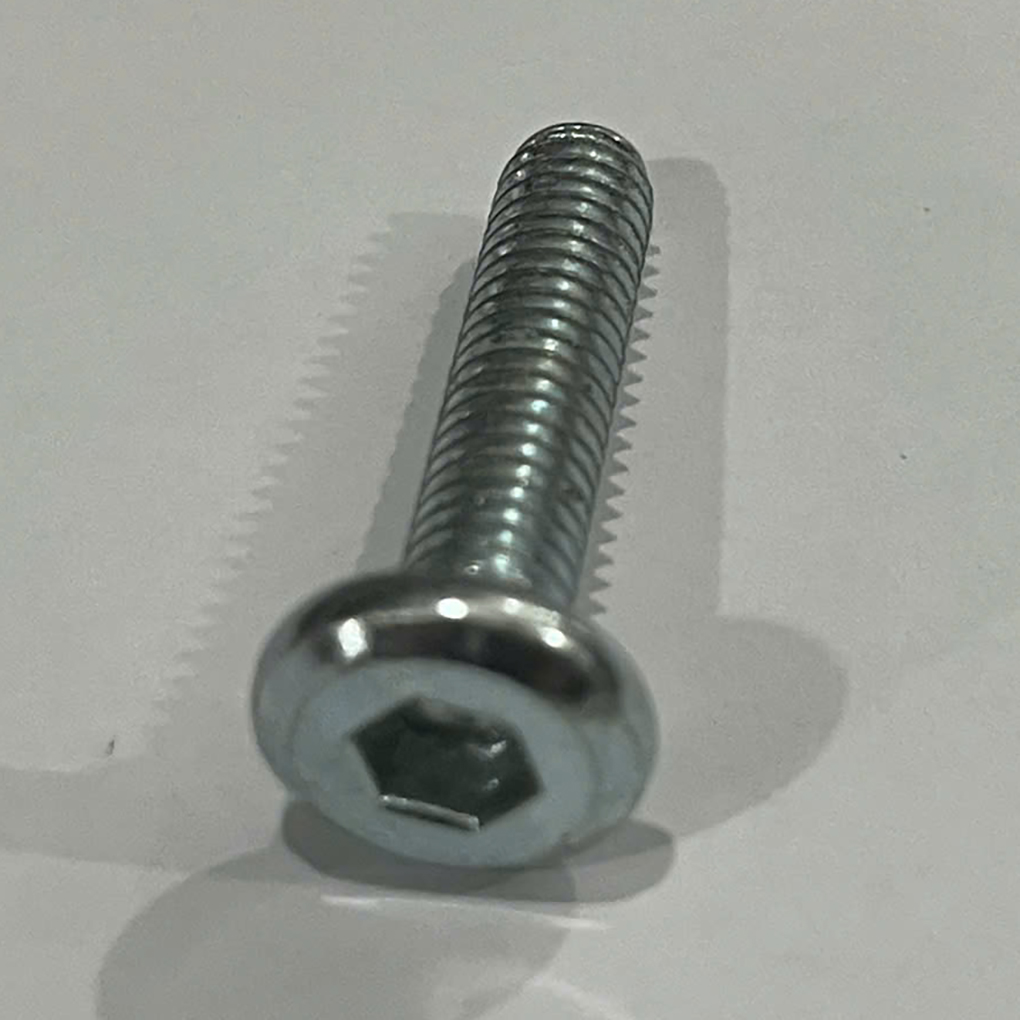 Lục Giác Chìm Đầu Dẹp Thép Mạ Kẽm M6x25