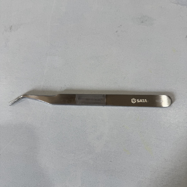 Nhíp Mũi Cong 175 mm Nhọn SATA 03153