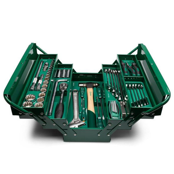 Bộ Thùng Đồ Nghề 5 Ngăn 70 Chi Tiết SATA 95104 A-70-6