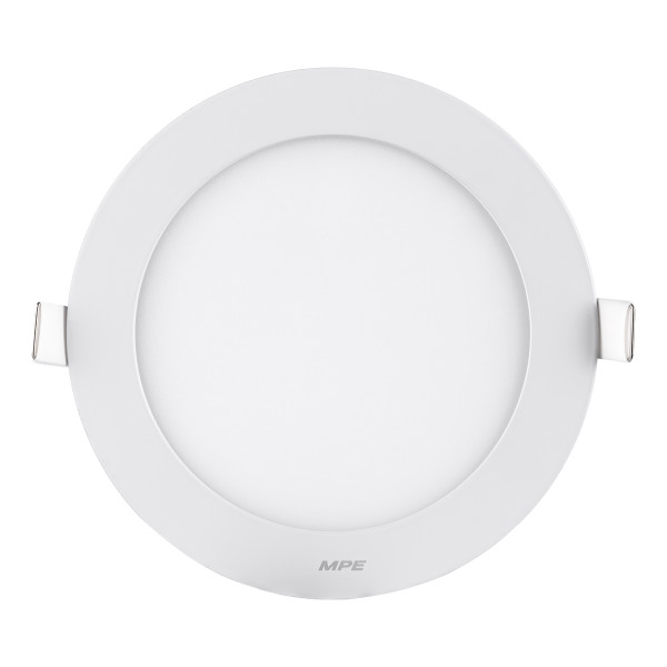 Đèn Led Panel Âm Trần Nhôm Mặt Tròn 12W Ánh Sáng Trắng MPE RPL-12T