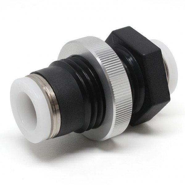 Đầu Nối Nhanh Khí Nén Dạng Thẳng Ren Ngoài Lắp Kẹp Vách Pisco PMP3/8