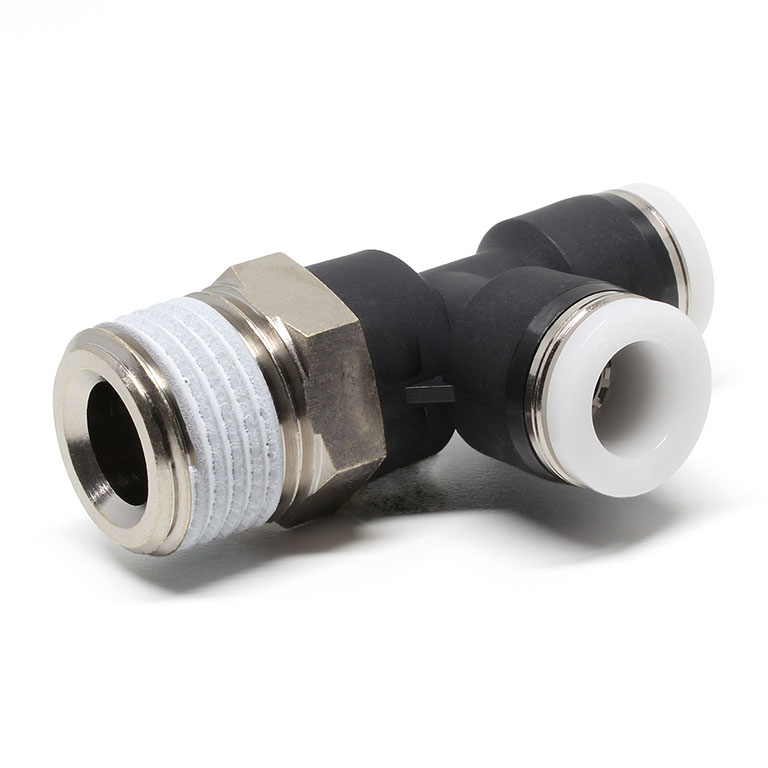 Đầu Nối Nhanh Khí Nén Dạng Chữ T Ren Ngoài Pisco PD3/8-N4UW