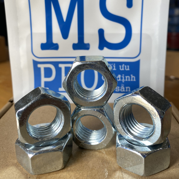 Tán Thép Mạ Kẽm Trắng Cr3+ 8.8 DIN934 M20