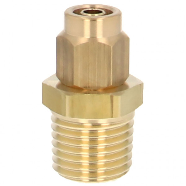 Đầu Ngạnh Nối Ống Có Đai Ốc Xiết Dạng Thẳng Thân Lục Giác Ren Ngoài Pisco NKC0425-01