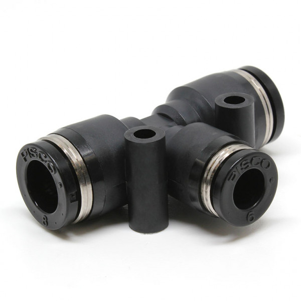 Đầu Nối Nhanh Khí Nén Chữ T Dạng Nối Giảm Pisco PEG8-6-C