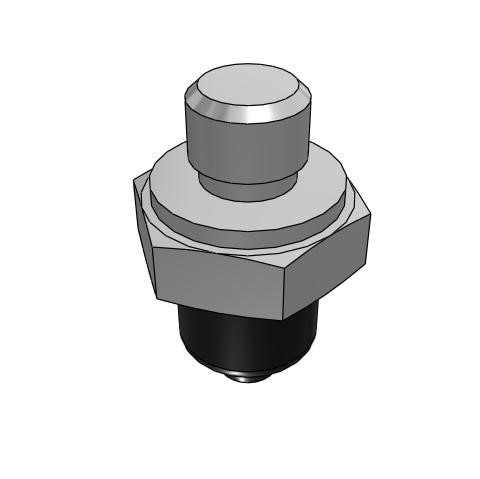 Bộ Nấm Hút Chân Không Và Giá Đỡ, Silicone Dẫn Điện, O.D 2 mm, Pisco VPME2RMSE-M3