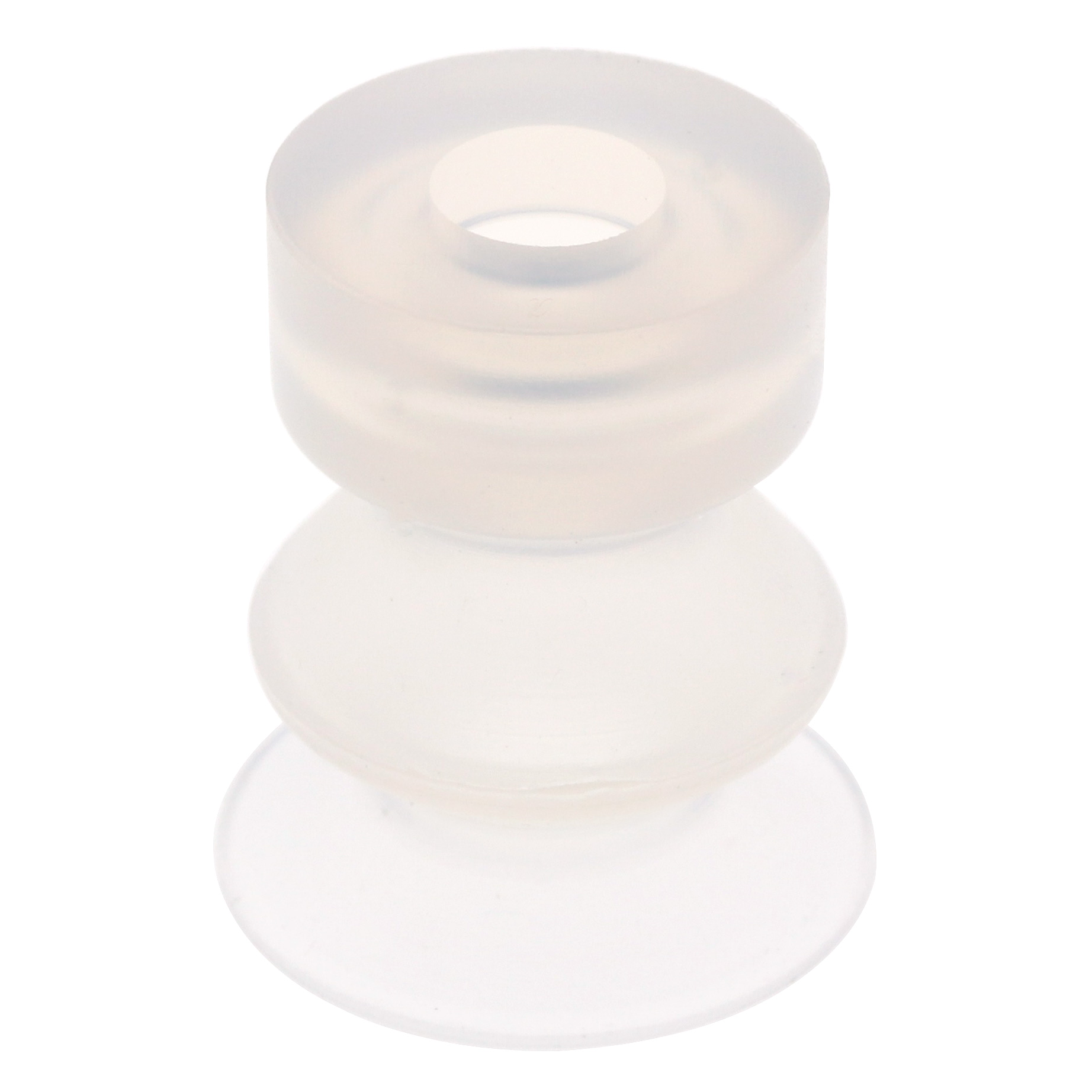 Đầu Nấm Hút Chân Không Dạng Lò Xo, Silicone, O.D 15 mm, Pisco VP15LBS