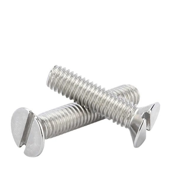 Bulong Đầu Col Xẻ Rãnh Inox 304 DIN963 M4x12
