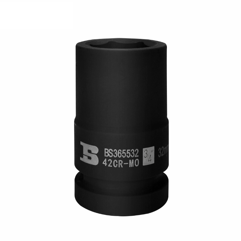 Đầu Tuýp Đen Khí Nén Lục Giác Dài 3/4 Inch 17 mm Bosi BS365517