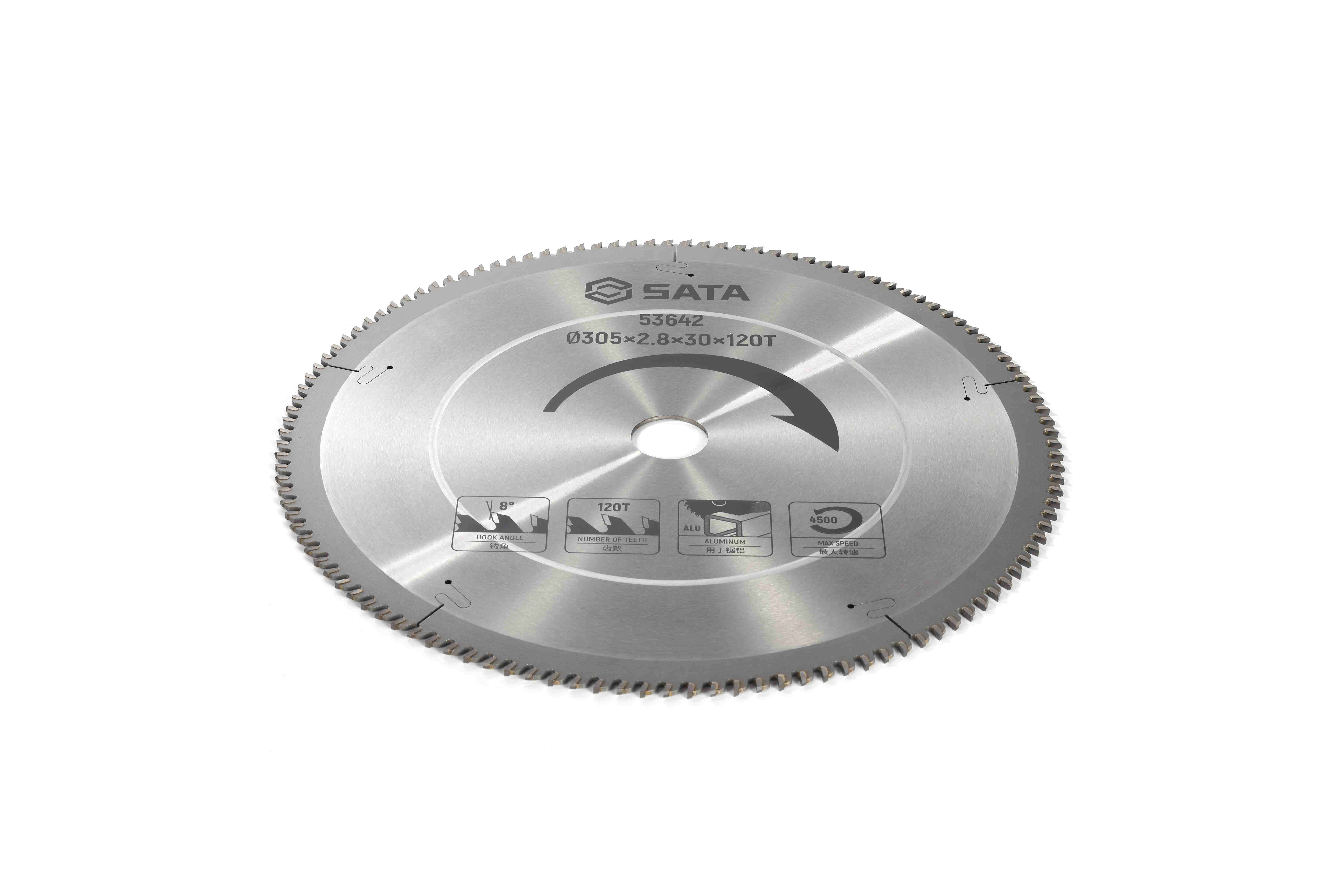 Lưỡi Cưa Nhôm Ø305×2.8×30×100T SATA 53641