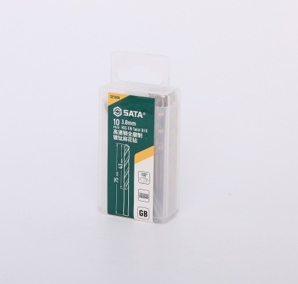 Bộ 10 Mũi Khoan Chuôi Tròn 3.8 mm SATA 52138 A