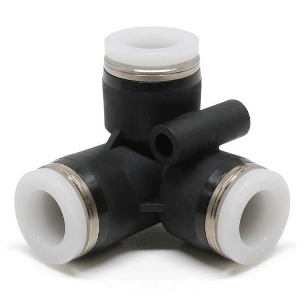 Đầu Nối Nhanh Khí Nén Chạc Ba 90° Pisco PVU3/8-C