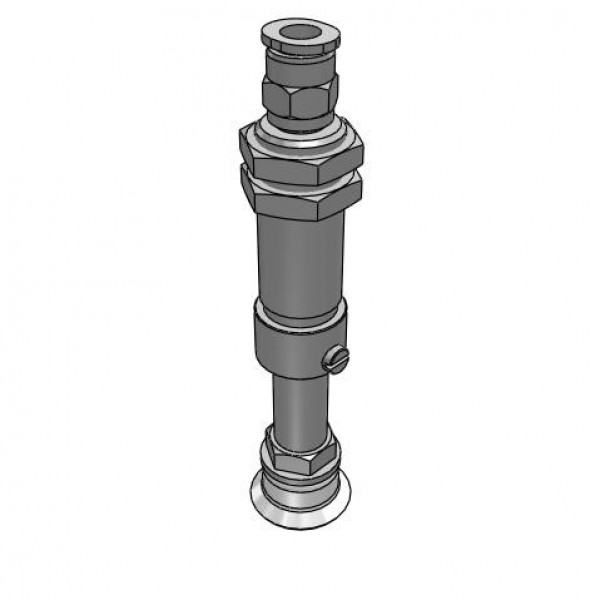 Bộ Nấm Hút Chân Không Và Giá Đỡ, Silicone, O.D 20 mm, Pisco VPC20-20RS-6J