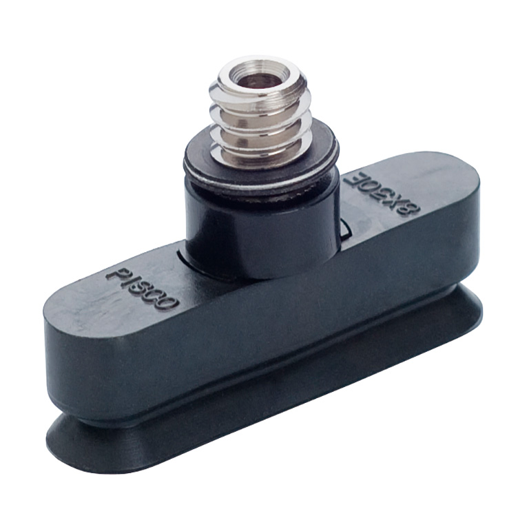 Bộ Nấm Hút Chân Không Hình Oval Bầu Dục Có Vít Ren, Nitrile,  O.D 8x30 mm, Pisco VP8x30EN-M6