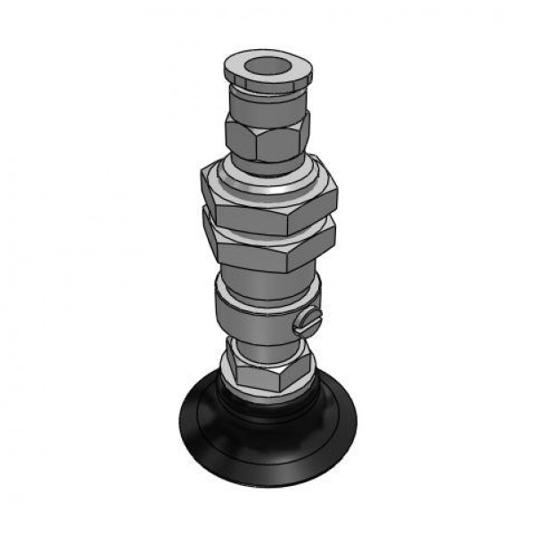 Bộ Nấm Hút Chân Không Và Giá Đỡ, Silicone Dẫn Điện, O.D 30 mm, Pisco VPC30-6RSE-6J